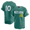 Boles B.Red Sox #10 Trevor Story Player Green City Connect Limited Home Game Stitched Jerseys
