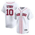 Boles B.Red Sox #10 Trevor Story Player White Limited Home Game Stitched Jerseys