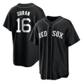 Boles B.Red Sox #16 Jarren Duran Player Black Home Game Stitched Jerseys