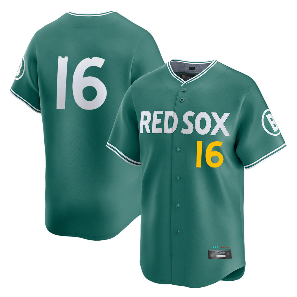 Boles B.Red Sox #16 Jarren Duran Player Green City Connect Limited Home Game Stitched Jersey