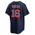 Boles B.Red Sox #16 Jarren Duran Player Navy Home Game Stitched Jerseys
