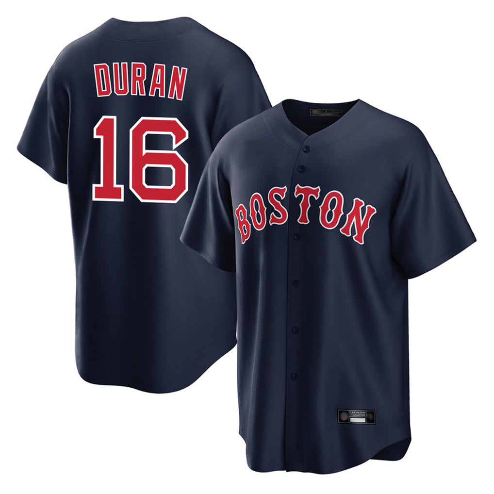 Boles B.Red Sox #16 Jarren Duran Player Navy Home Game Stitched Jersey