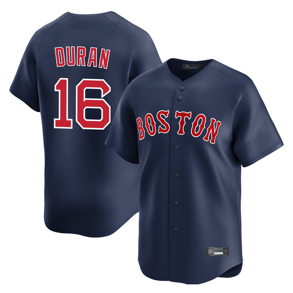 Boles B.Red Sox #16 Jarren Duran Player Navy Limited Home Game Stitched Jersey