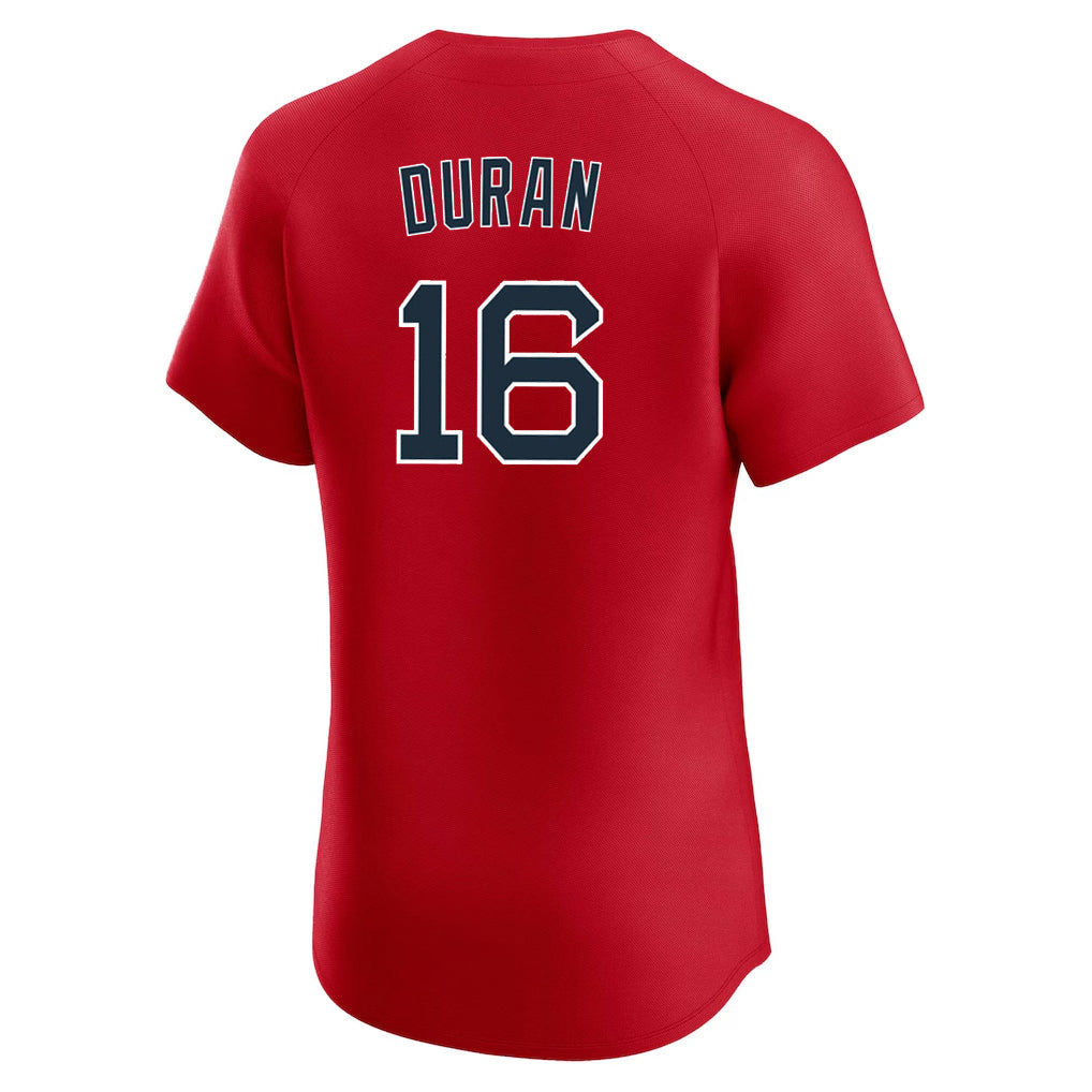 Boles B.Red Sox #16 Jarren Duran Player Red Limited Elite Home Game Stitched Jerseys