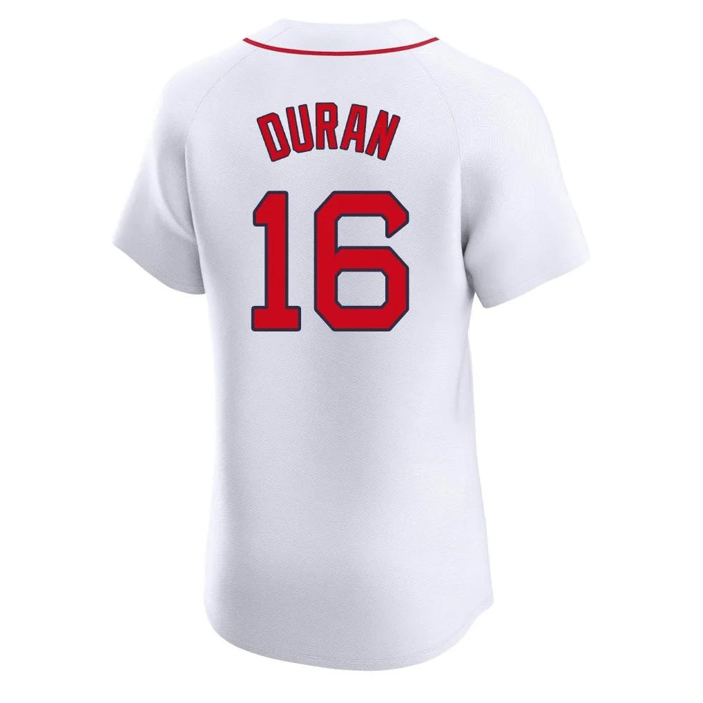 Boles B.Red Sox #16 Jarren Duran Player White Limited Elite Home Game Stitched Jerseys