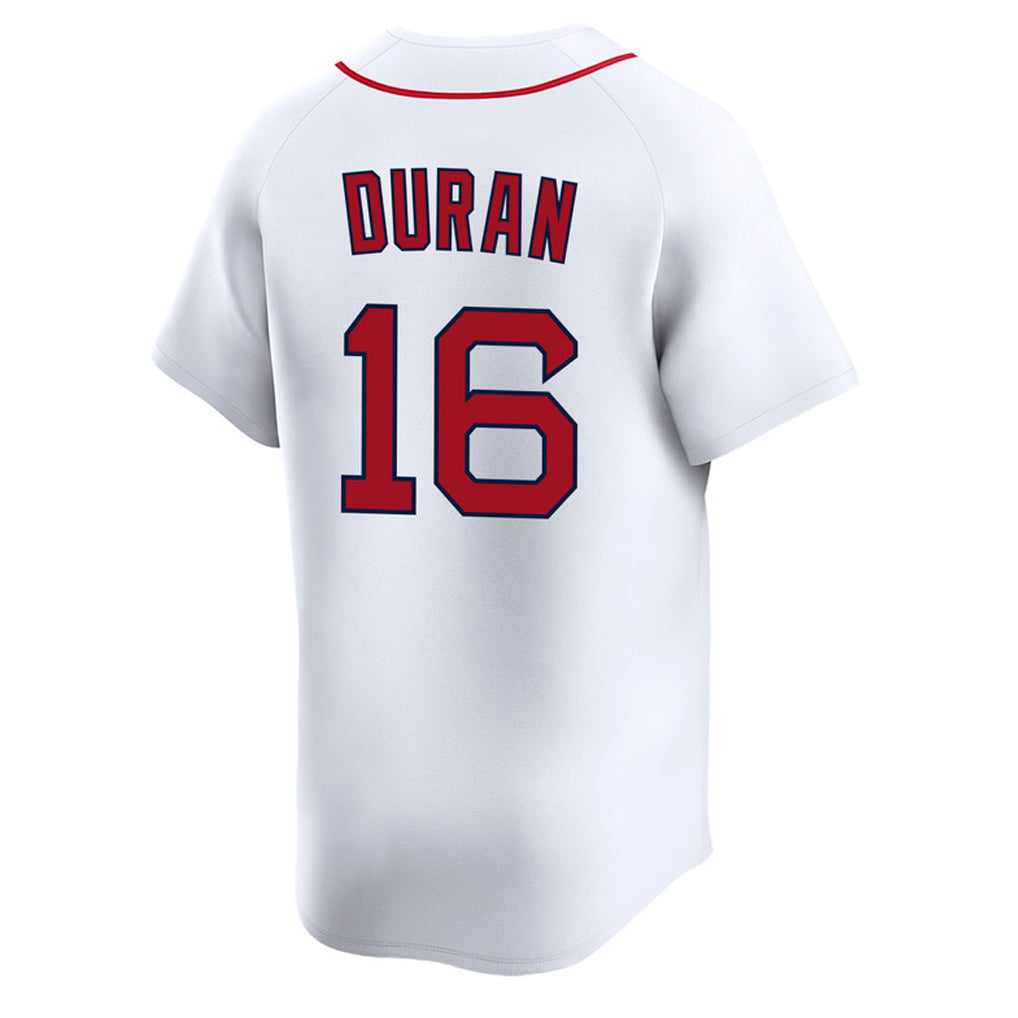 Boles B.Red Sox #16 Jarren Duran Player White Limited Home Game Stitched Jerseys