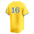 Boles B.Red Sox #16 Jarren Duran Player Yellow Limited Home Game Stitched Jerseys
