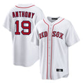 Boles B.Red Sox #19 Roman Anthony Player White Home Game Stitched Jerseys