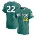 Boles B.Red Sox #22 Garrett Whitlock Player Green City Connect Limited Elite Home Game Stitched Jerseys