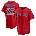 Boles B.Red Sox #22 Garrett Whitlock Player Red Home Game Stitched Jerseys