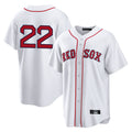 Boles B.Red Sox #22 Garrett Whitlock Player White Home Game Stitched Jerseys