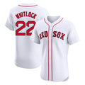 Boles B.Red Sox #22 Garrett Whitlock Player White Limited Elite Home Game Stitched Jerseys