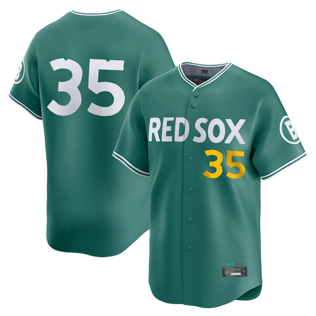Boles B.Red Sox #35 Garrett Crochet Player Green City Connect Limited Home Game Stitched Jerseys