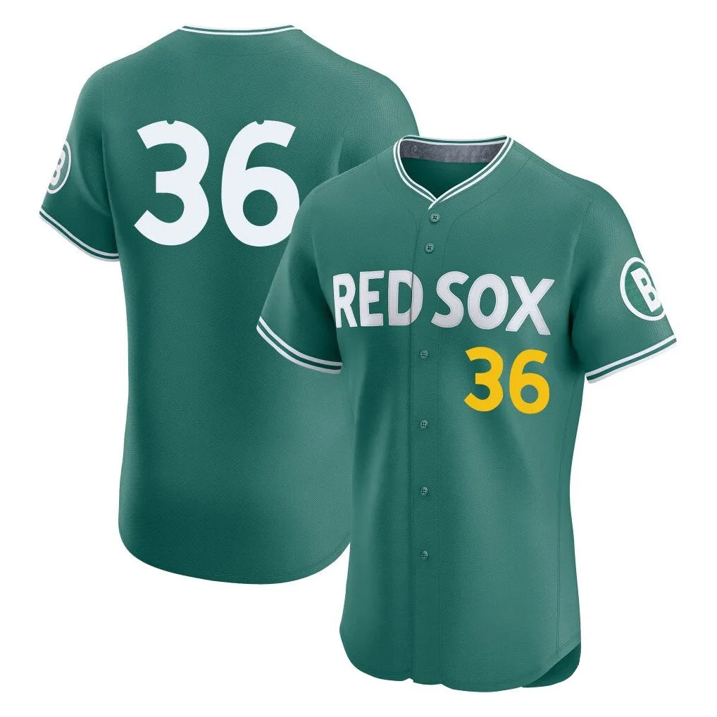 Boles B.Red Sox #36 Triston Casas Player Green City Connect Limited Elite Home Game Stitched Jersey