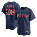 Boles B.Red Sox #36 Triston Casas Player Navy Limited Home Game Stitched Jersey