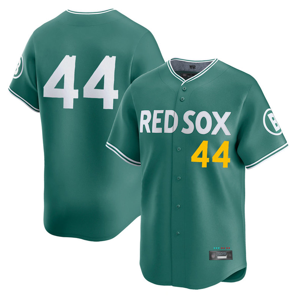 Boles B.Red Sox #44 Aroldis Chapman Player Green City Connect Limited Home Game Stitched Jerseys