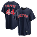 Boles B.Red Sox #44 Aroldis Chapman Player Navy Home Game Stitched Jerseys