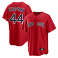 Boles B.Red Sox #44 Aroldis Chapman Player Red Home Game Stitched Jerseys