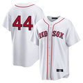 Boles B.Red Sox #44 Aroldis Chapman Player White Home Game Stitched Jerseys