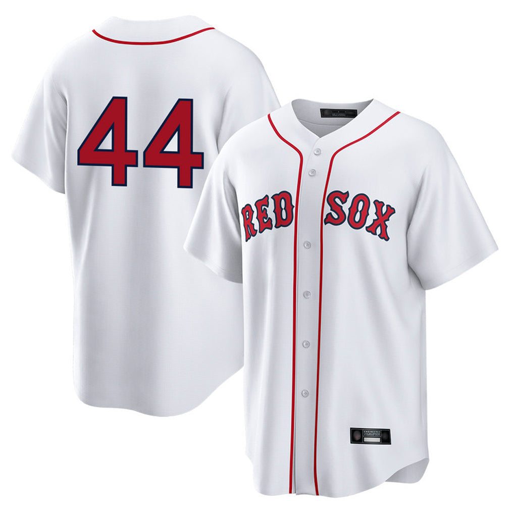 Boles B.Red Sox #44 Aroldis Chapman Player White Home Game Stitched Jerseys