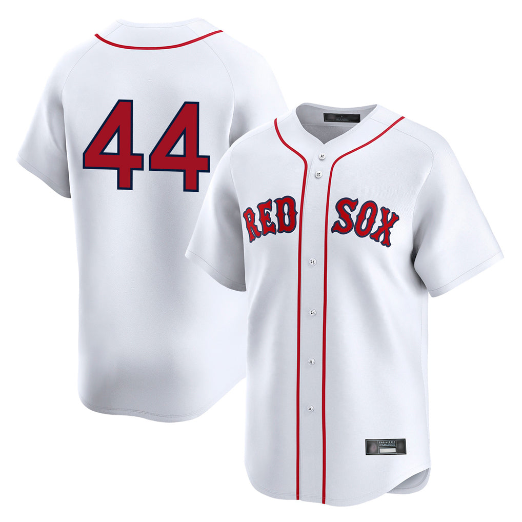 Boles B.Red Sox #44 Aroldis Chapman Player White Limited Home Game Stitched Jerseys