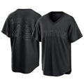 Boles B.Red Sox #49 Tim Wakefield Player Black T-shirt Home Game Stitched Jerseys