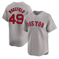 Boles B.Red Sox #49 Tim Wakefield Player Gray Road Limited Home Game Stitched Jerseys