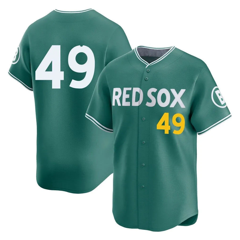 Boles B.Red Sox #49 Tim Wakefield Player Green City Connect Limited Home Game Stitched Jerseys