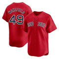 Boles B.Red Sox #49 Tim Wakefield Player Red Limited Home Game Stitched Jerseys