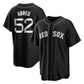 Boles B.Red Sox #52 Wilyer Abreu Player Black Home Game Stitched Jerseys