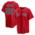 Boles B.Red Sox #52 Wilyer Abreu Player Red Home Game Stitched Jerseys