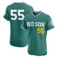 Boles B.Red Sox #55 Ranger Su¨¢rez Player Green City Connect Limited Elite Home Game Stitched Jerseys