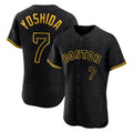 Boles B.Red Sox #7 Masataka Yoshida Player Black Snake Skin City Limited Elite Home Stitched Jerseys