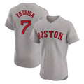 Boles B.Red Sox #7 Masataka Yoshida Player Gray Road Limited Elite Home Game Stitched Jersey