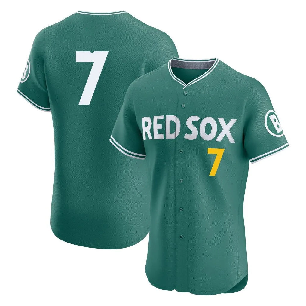 Boles B.Red Sox #7 Masataka Yoshida Player Green City Connect Limited Elite Home Game Stitched Jersey