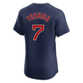 Boles B.Red Sox #7 Masataka Yoshida Player Navy Limited Elite Home Game Stitched Jerseys