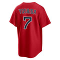 Boles B.Red Sox #7 Masataka Yoshida Player Red Home Game Stitched Jerseys