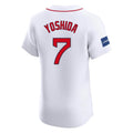 Boles B.Red Sox #7 Masataka Yoshida Player White Limited Elite Home Game Stitched Jerseys