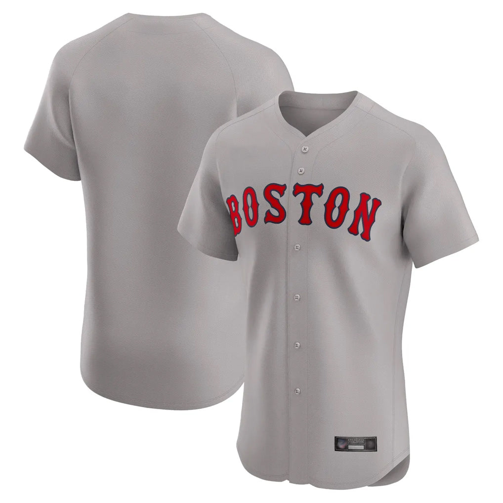 Boles B.Red Sox Blank Player Gray Road Limited Home Game Stitched Jerseys