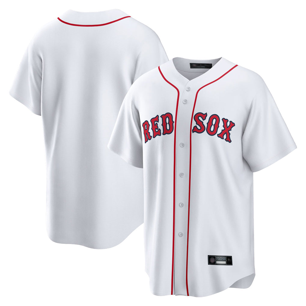 Boles B.Red Sox Blank Player White Home Game Stitched Jerseys