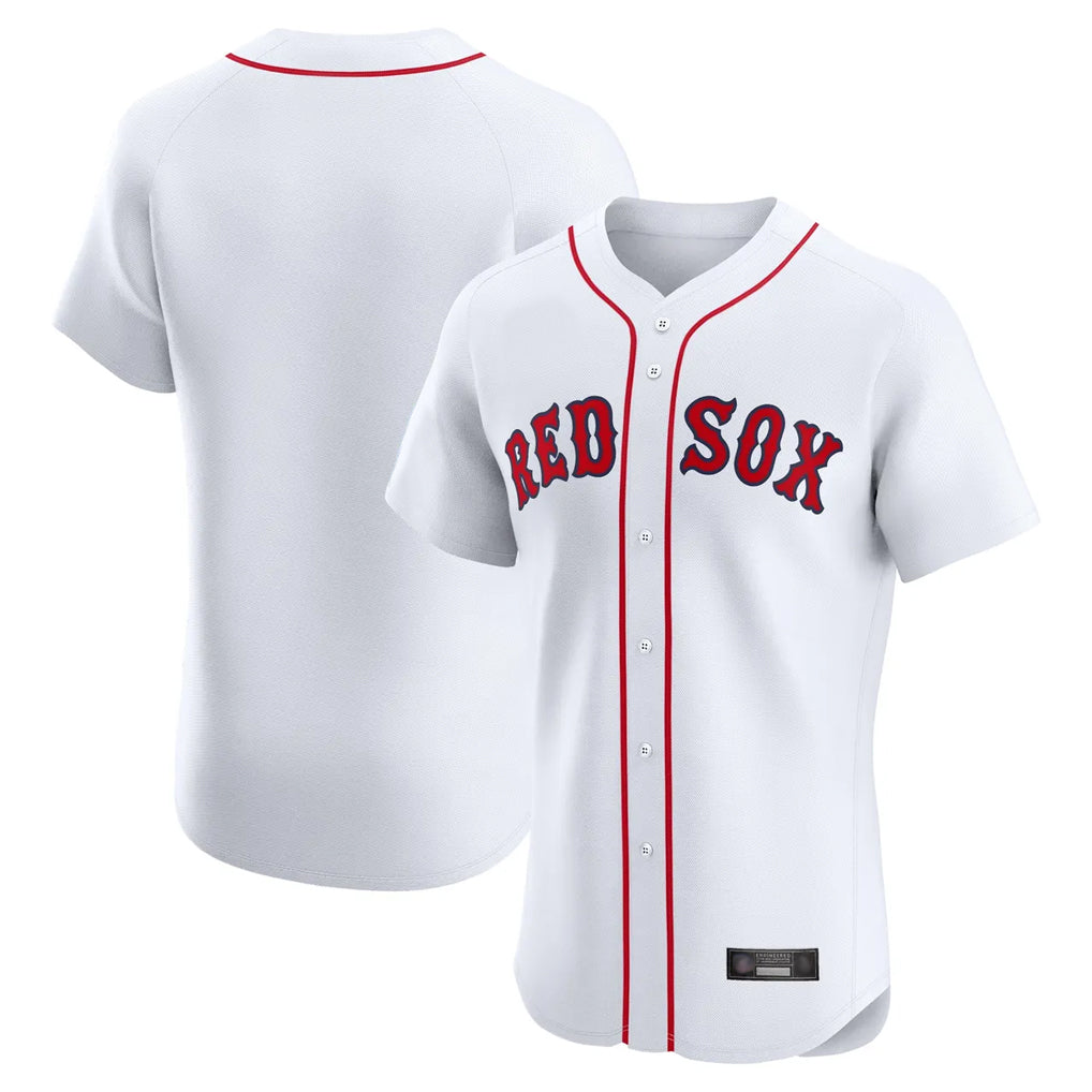 Boles B.Red Sox Blank Player White Limited Elite Home Game Stitched Jerseys
