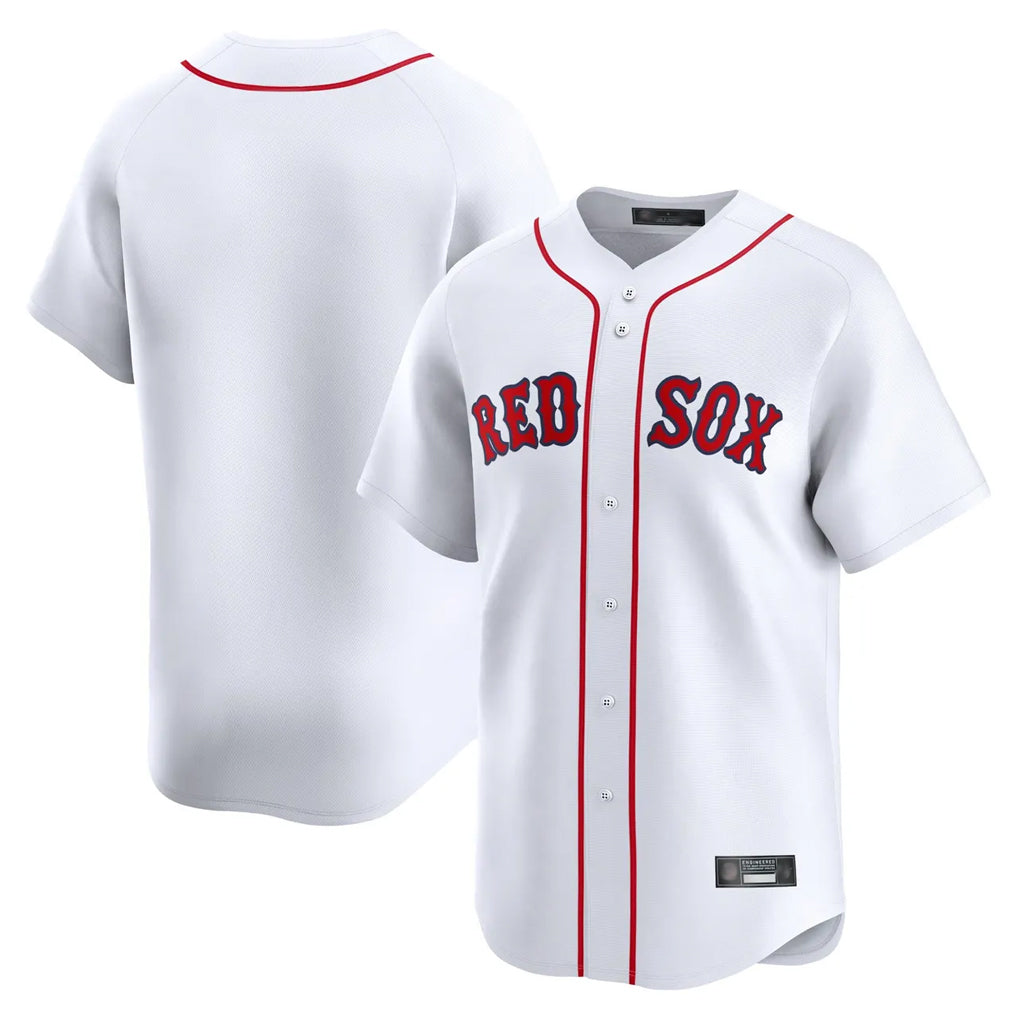 Boles B.Red Sox Blank Player White Limited Home Game Stitched Jerseys