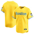 Boles B.Red Sox Blank Player Yellow Limited Home Game Stitched Jerseys