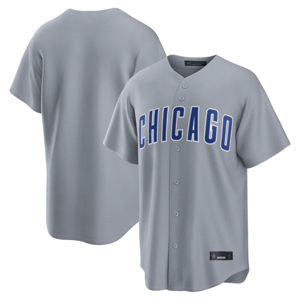 Boles C.Cubs Gray Game Home Blank Player Stitched Jerseys