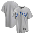 Boles C.Cubs Gray Home Game Blank Player Stitched Jerseys