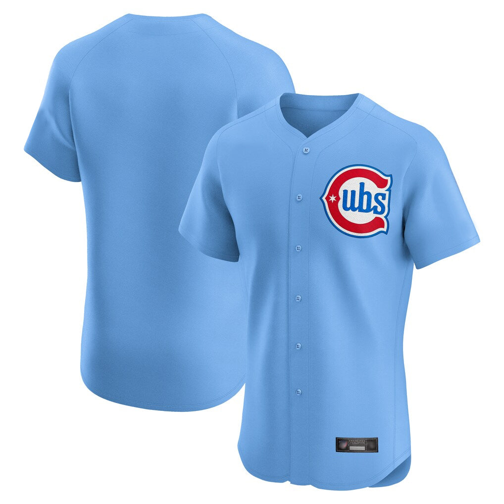 Boles C.Cubs Light Blue Limited Elite Home Game Blank Player Stitched Jerseys