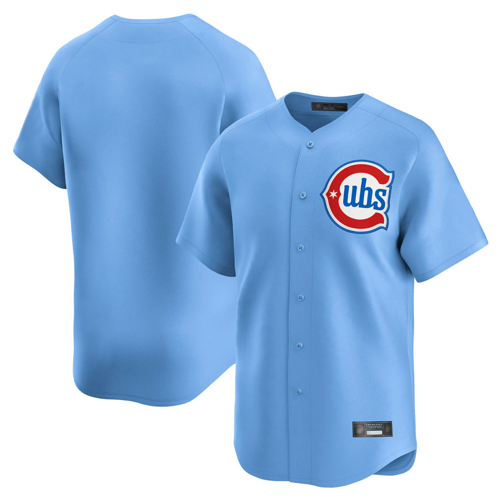 Boles C.Cubs Light Blue Limited Home Blank Player Stitched Jerseys