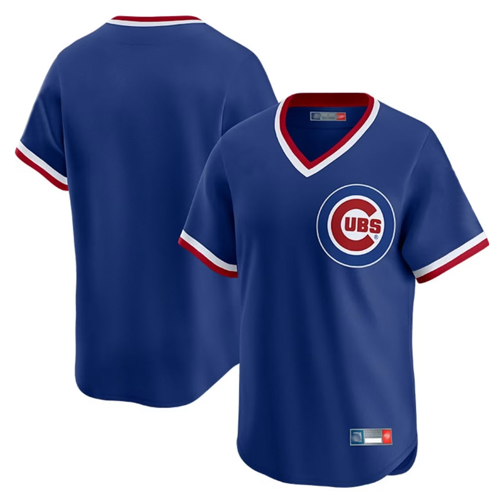 Boles C.Cubs Royal T-shirt Cooperstown Collection Limited Blank Player Stitched Jerseys