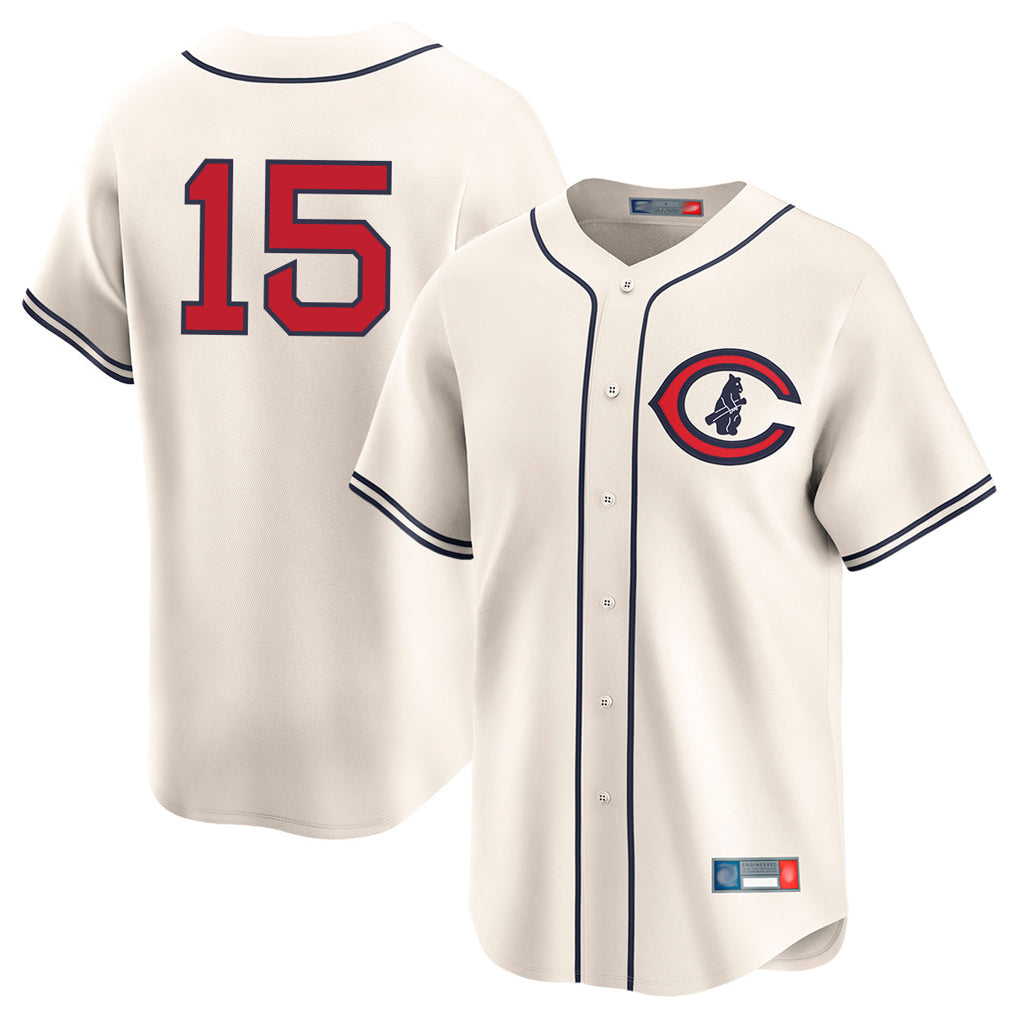 Boles C.Cubs #15 Carson Kelly Player Cream Field of Dreams Limited Home Game Stitched Jerseys