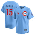 Boles C.Cubs #15 Carson Kelly Player Light Blue Limited Home Stitched Jerseys